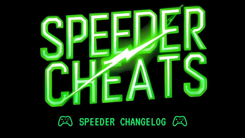 Speeder Changelog