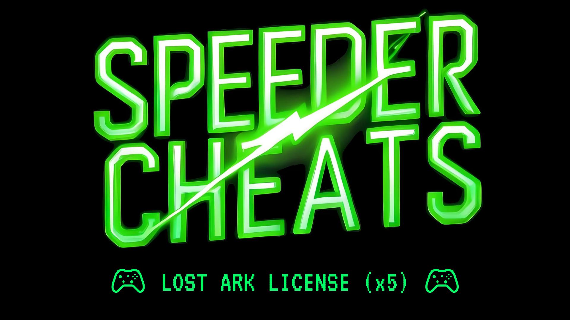Lost Ark License x5 Speeder Cheats Lost Ark License x5