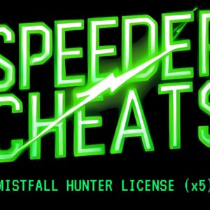 Mistfall Hunter Speeder 1 Month (License) (x5)